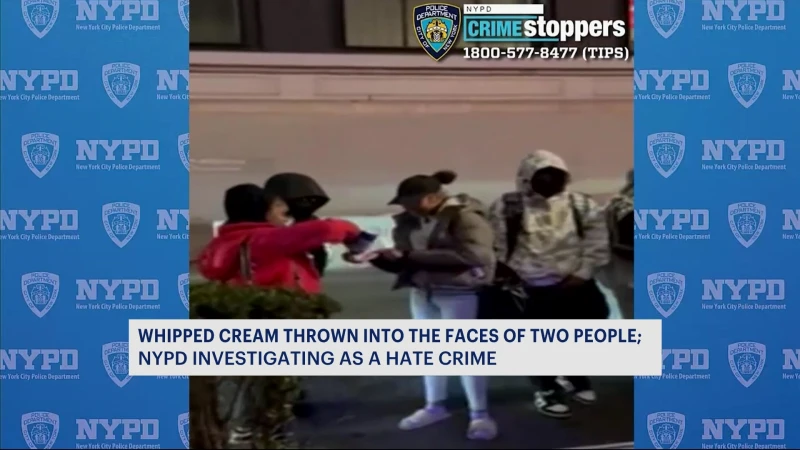 Story image: Whipped cream and racial slurs spark anger in Downtown Brooklyn 