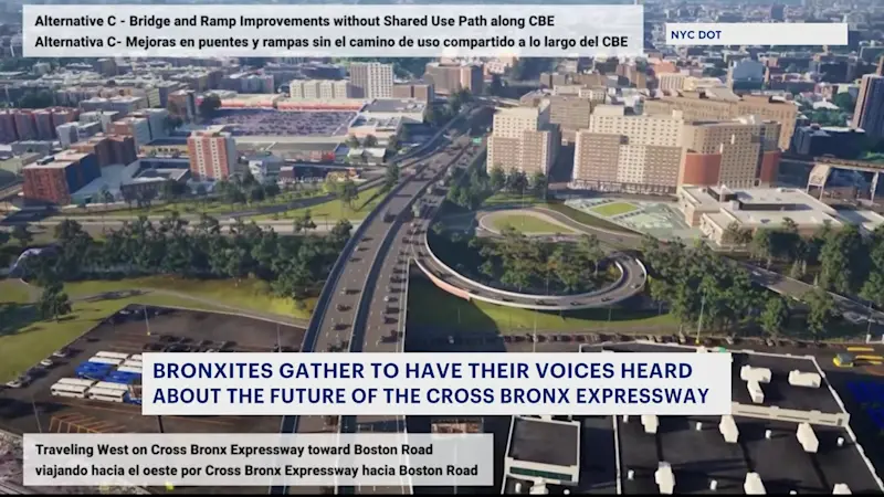 Story image: Community voices raise at final meeting on Cross Bronx Expressway plan