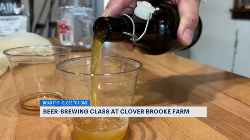 Story image: Learn the art of brewing your own beer at Clover Brooke Farm in Hyde Park