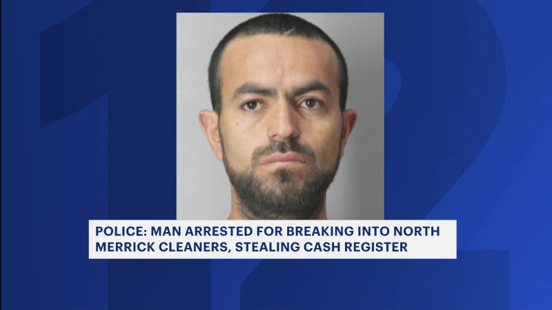 Story image: Police arrest man accused of stealing from North Merrick dry cleaner