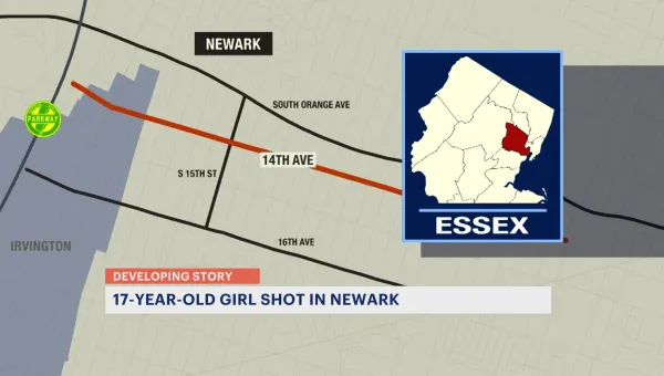 Officials: 17-year-old girl in critical condition following Newark shooting