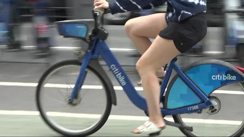 Story image: 'It might save my life.' Citi Bike rack moved to outside Kent Avenue Trader Joe's