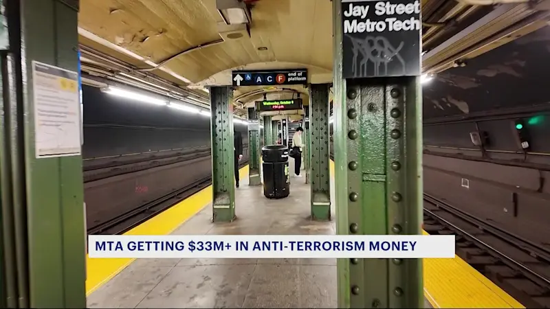 Story image: More than $33M in MTA anti-terrorism funds released following court ruling