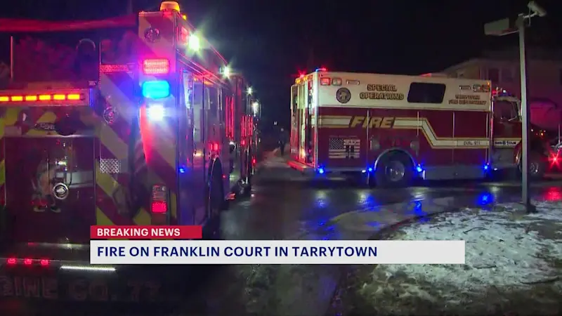 Story image: Flames force senior citizens and pets to evacuate from Tarrytown apartment building 