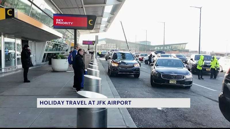 Story image: Port authority officials: Major delays expected at JFK during Thanksgiving week 