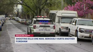 NYPD: Fordham shooting kills 33-year-old man, leaves another man critical 