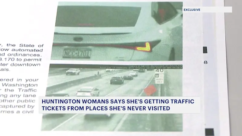 Story image: Exclusive: Suffolk woman faces over $16,500 in tickets nationwide tied to a license plate she surrendered 4 years prior 