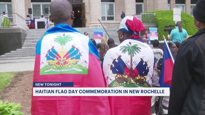 Story image: New Rochelle's Haitian community commemorates Haitian Flag Day