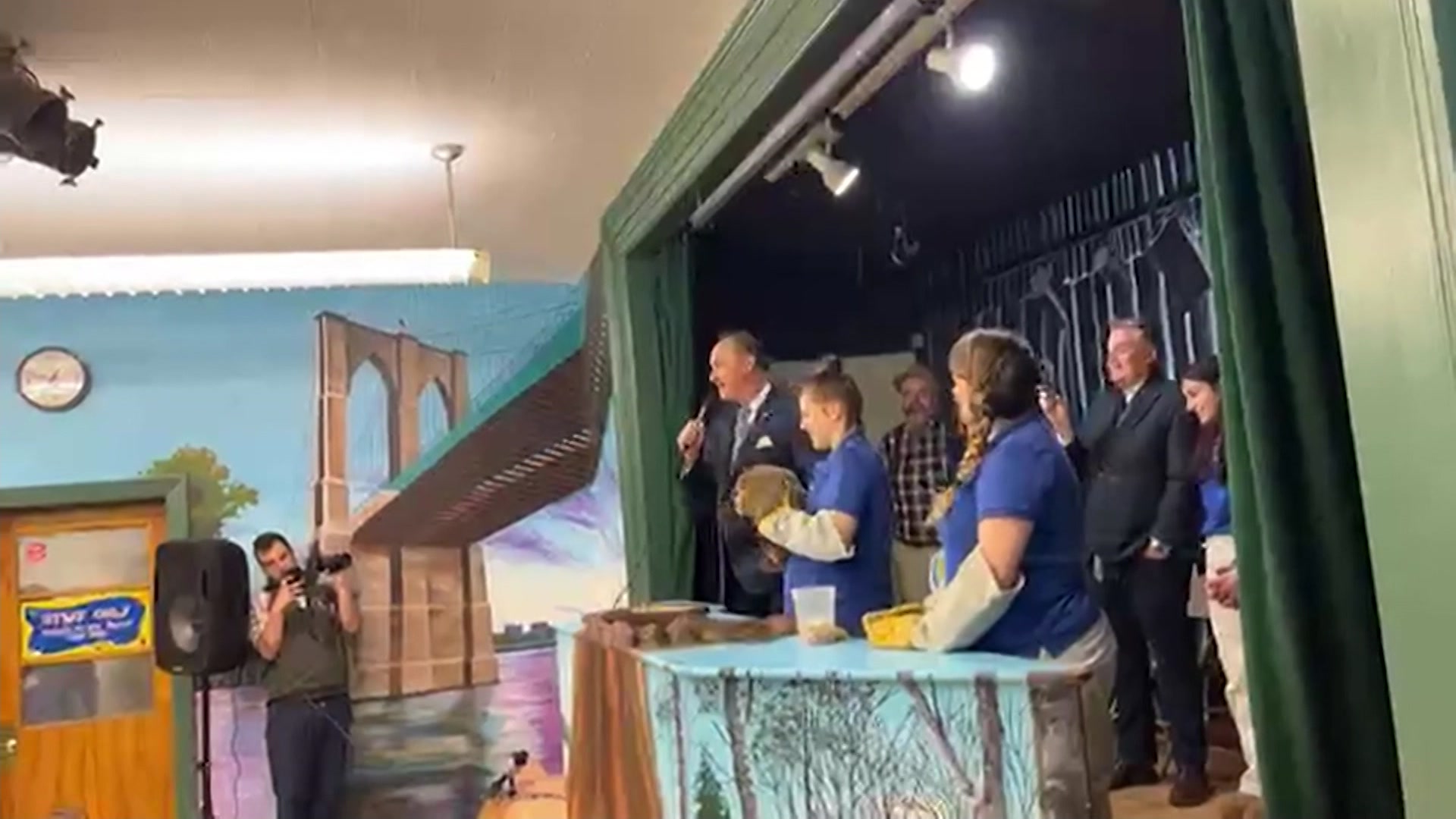 News 12 | Long Island | Its Groundhog Day Chuckles Beardsley Bart ...