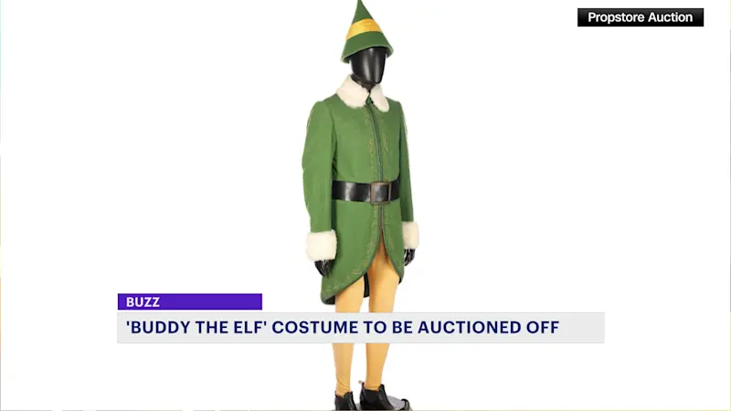 Story image: Will Ferrell's original Buddy the Elf costume expected to fetch $250K