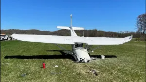 FAA: Cessna 150 plane crashes at Sussex Airport in Wantage