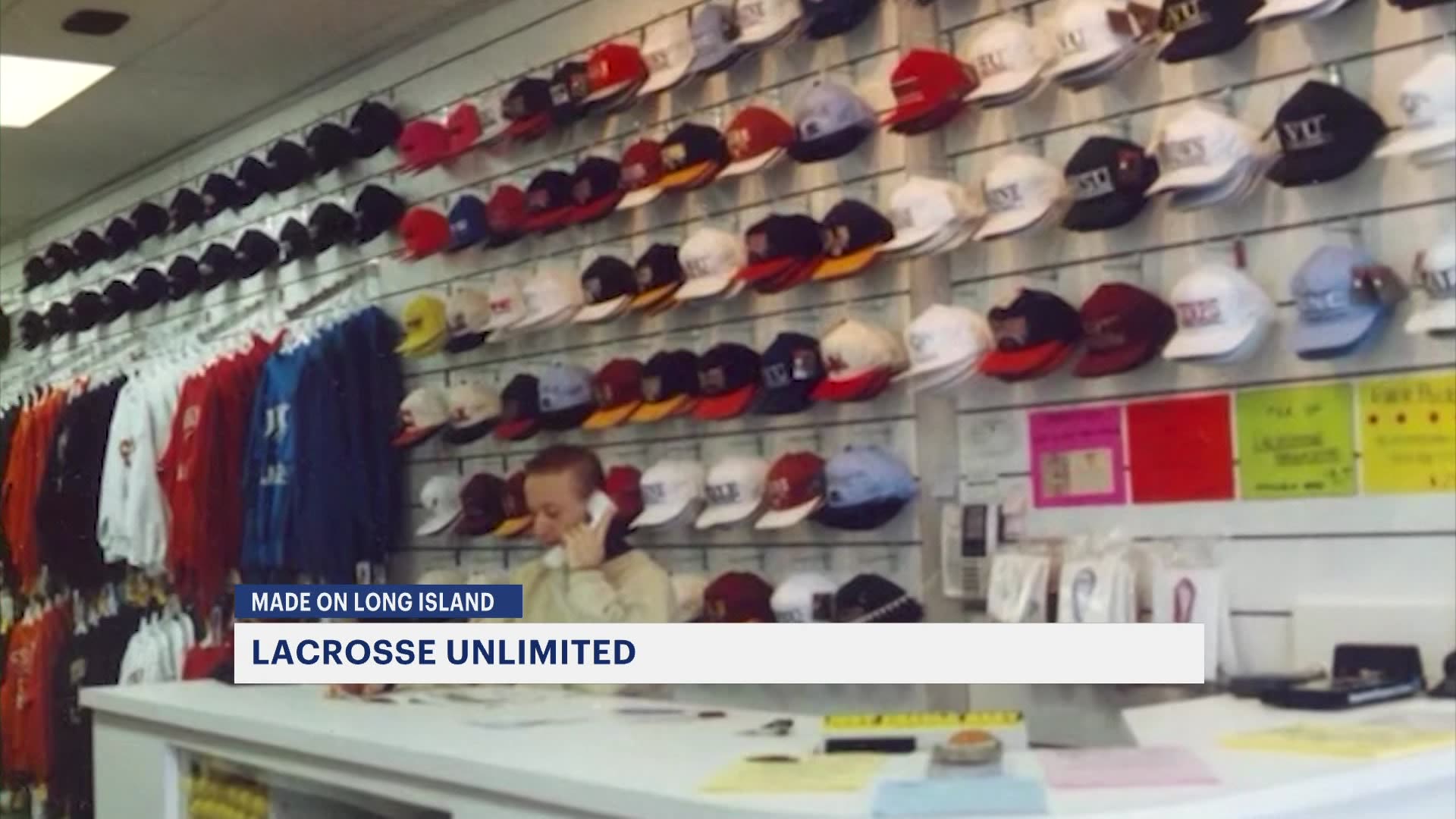 Made on Long Island Lacrosse Unlimited Brentwood headquarters