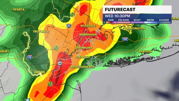 Breezy and warm Monday for Brooklyn; tracking strong midweek storms