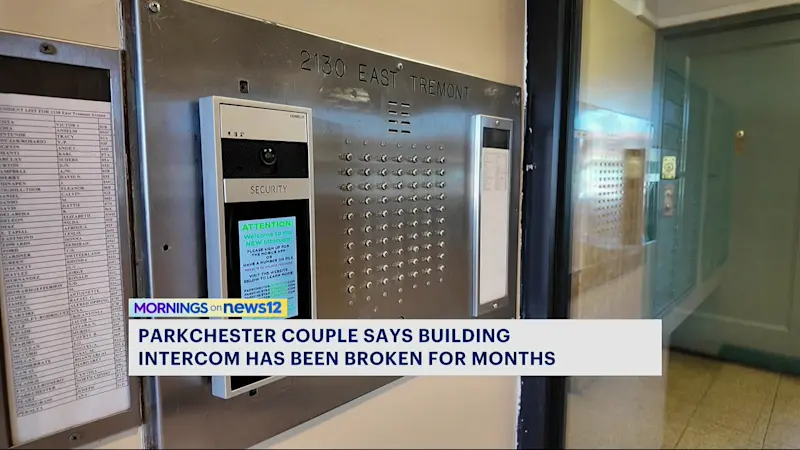 Story image: Parkchester couple struggles with broken intercom system