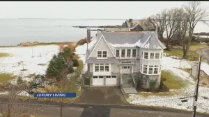 Luxury Living: Waterfront home in Rye features high-tech appliances, view of Long Island Sound