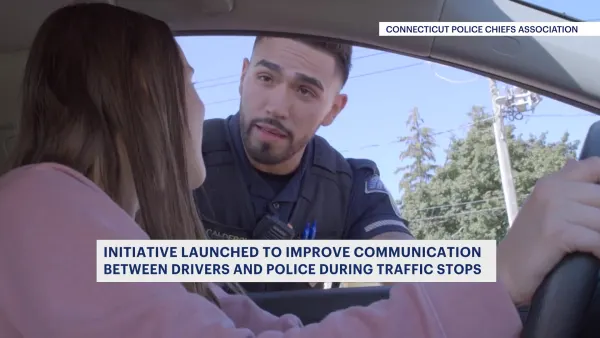Initiative launched to improve communication between drivers and police during traffic stops