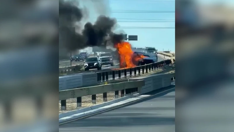 Story image: Merritt Parkway reopens after fiery crash