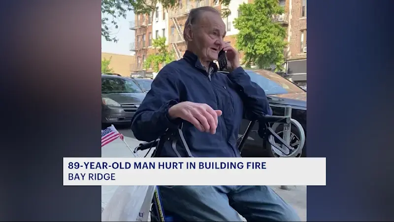 Story image: Firefighters rescue 89-year-old Korean War veteran in Bay Ridge fire