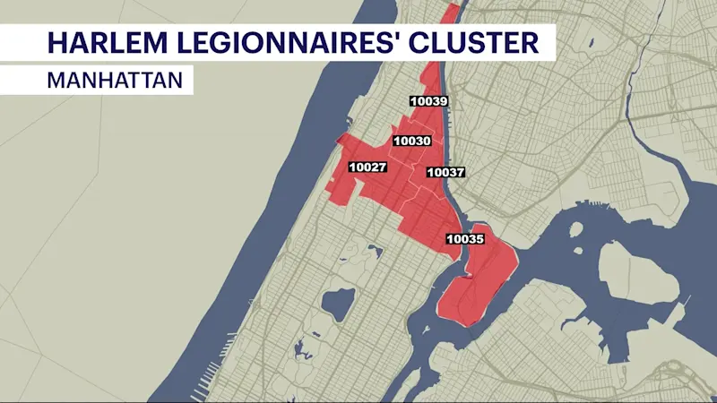 Story image: 2nd person dead from Legionnaires in Central Harlem, says City Health Department