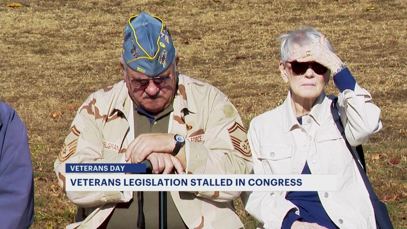 Story image: On Veterans Day, legislation to help vets running out of time in Congress