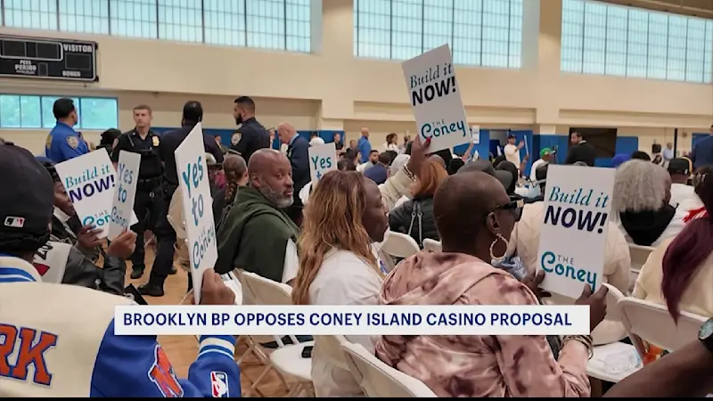 Story image: Brooklyn borough president opposes Coney Island casino proposal