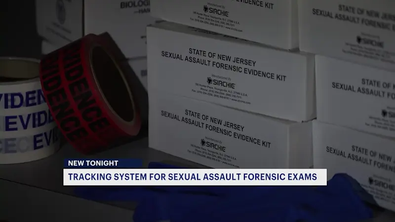 Story image: New Jersey launches new real-time tracking system for rape kits