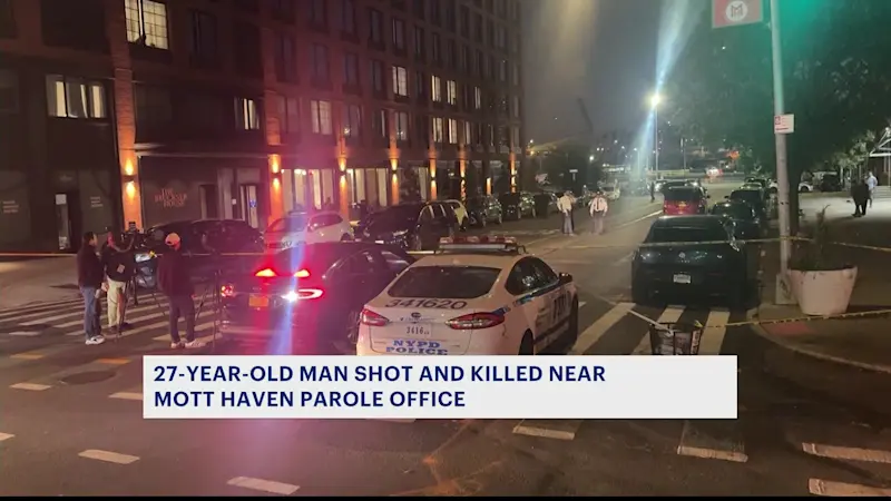Story image: Man fatally shot near Mott Haven parole office