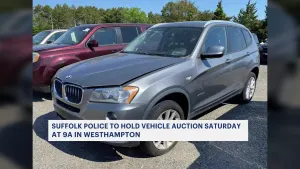 Suffolk police to hold vehicle auction this weekend in Westhampton