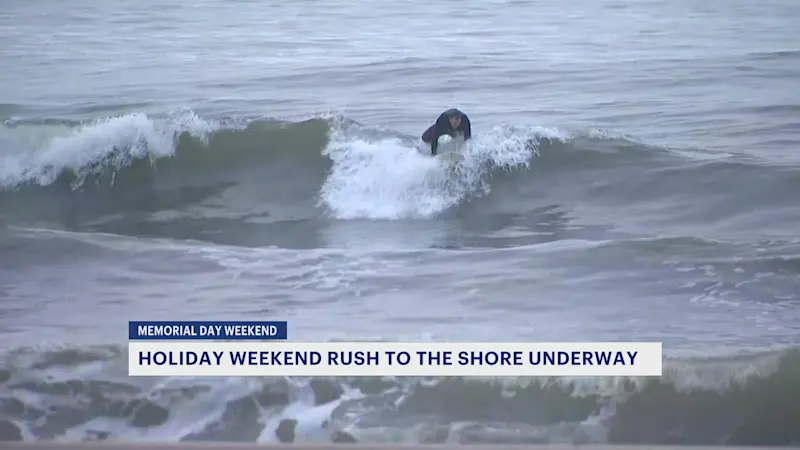 Story image: Beachgoers set to pack the Jersey Shore and mark unofficial start of summer 
