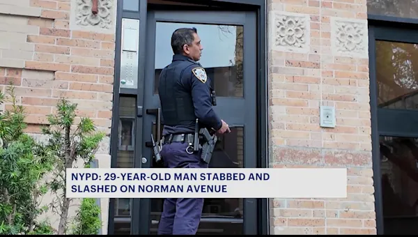 NYPD: 29-year-old man stabbed in Greenpoint