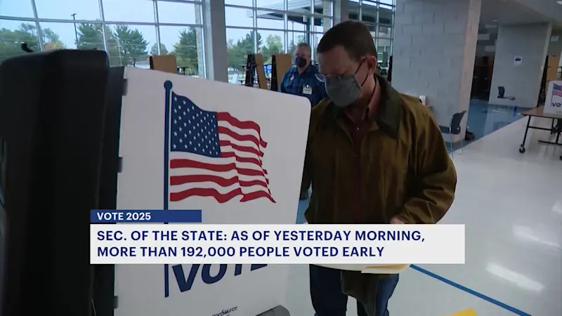 Story image: Connecticut residents head to the polls to cast ballots on Election Day 