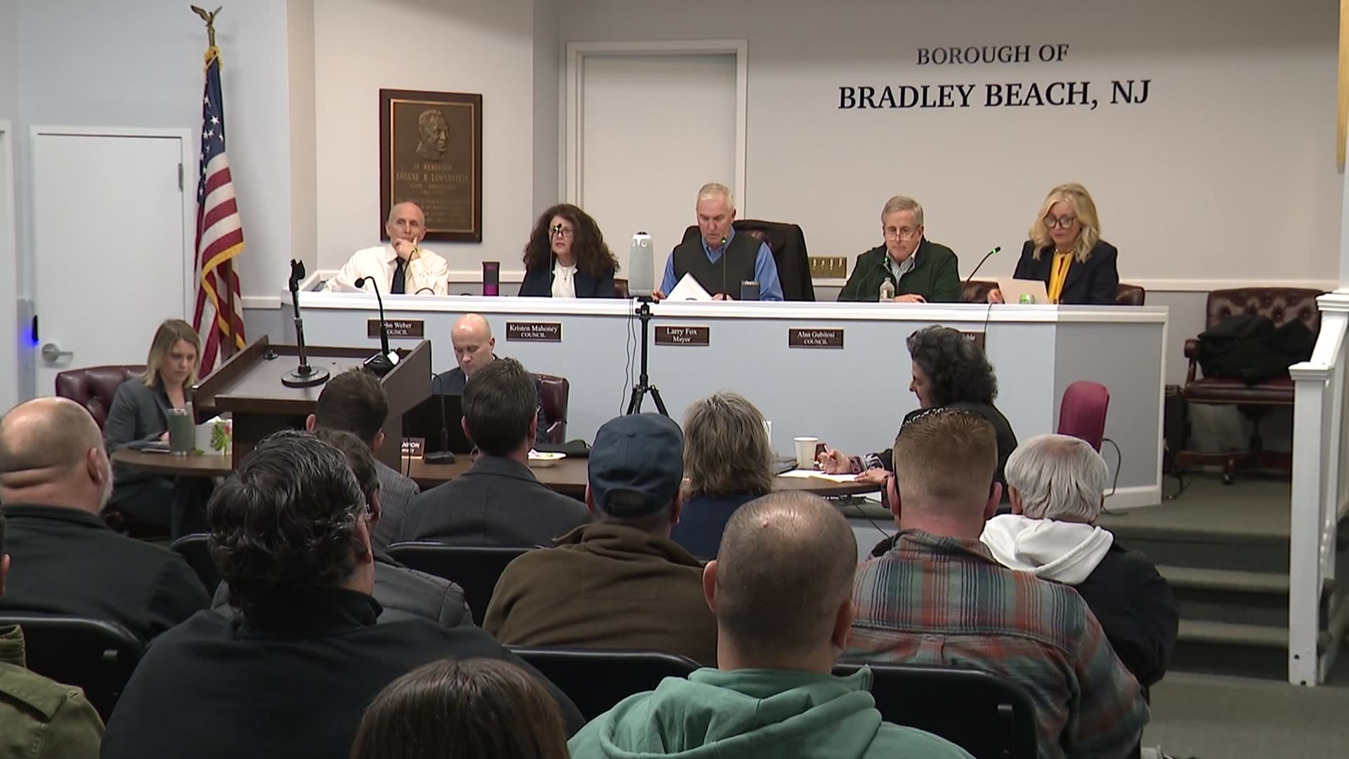 Bradley Beach holds first council meeting since police chief forced to