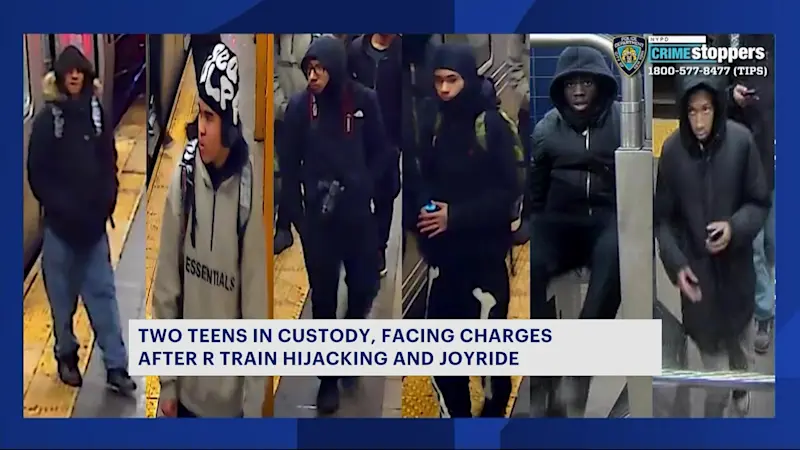 Story image: 2 teens accused in R train joyride faces multiple charges; MTA considers security upgrades