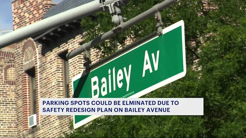 Story image: Road safety improvements proposed for Bailey Avenue could eliminate parking spaces 