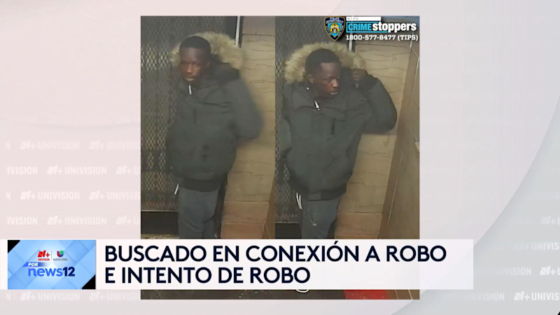 Story image: Univision 41 News Brief: Buscan a un hombre por 2 robos en El Bronx