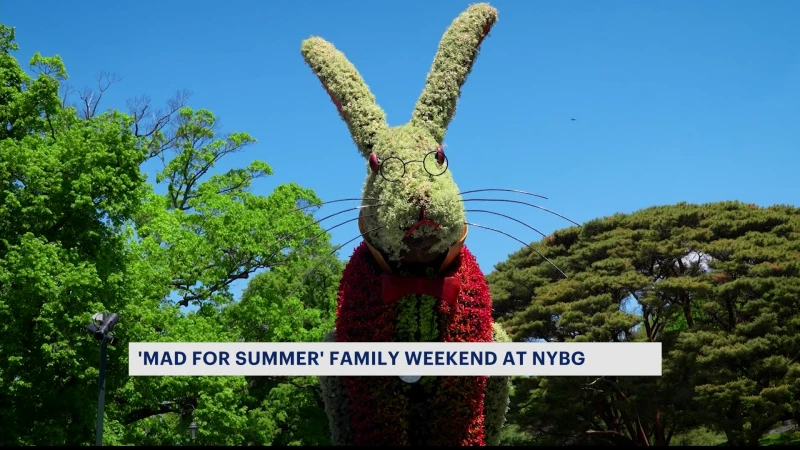 Story image: Mad for Summer family fun weekend arrives at New York Botanical Garden