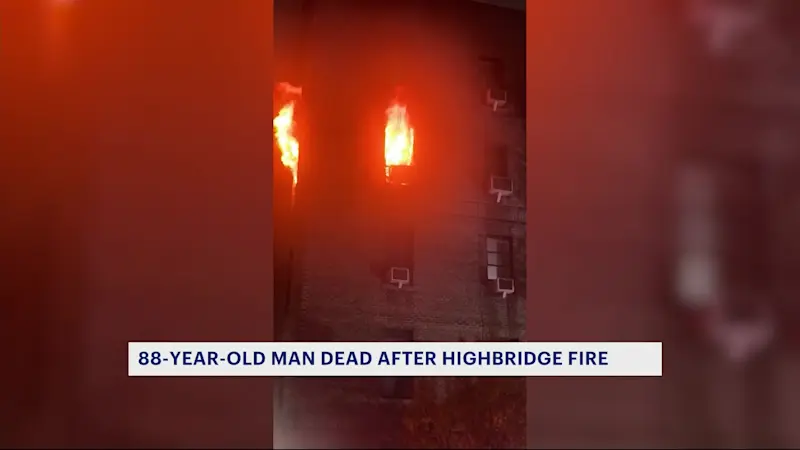 Story image: 88-year-old man dies after Highbridge fire