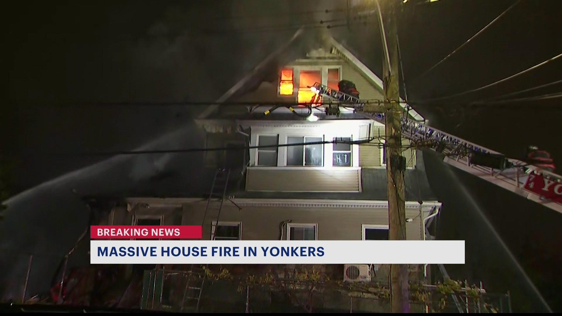 News 12 | Westchester | Massive Fire Reported At Yonkers Home