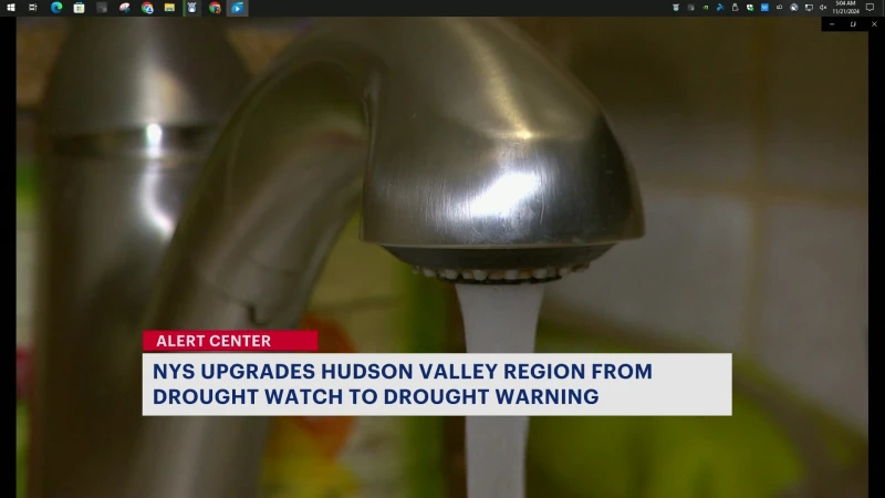 Story image: New York issues drought warning for Hudson Valley, water conservation urged