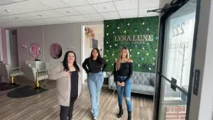 A Stratford woman who opened a salon in Milford is empowering other women entrepreneurs