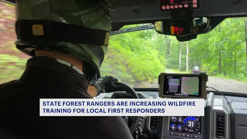 Story image: Hudson Valley firefighters train, plan for more intense wildfires
