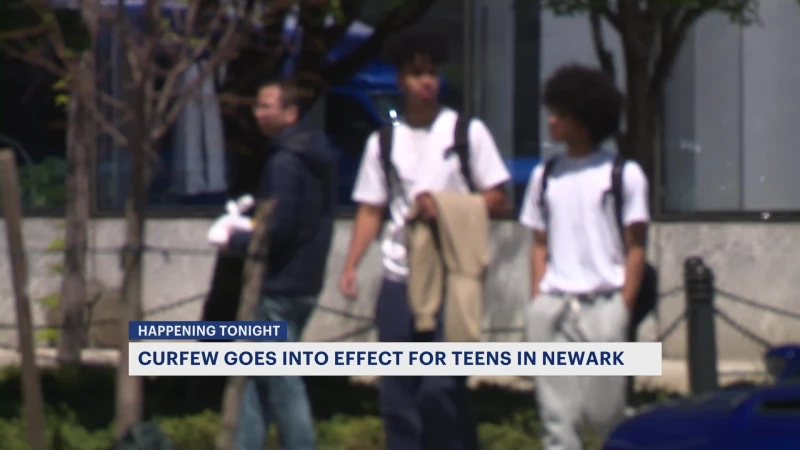 Story image: Summer Safety Initiative: Overnight youth curfew in effect for the city of Newark