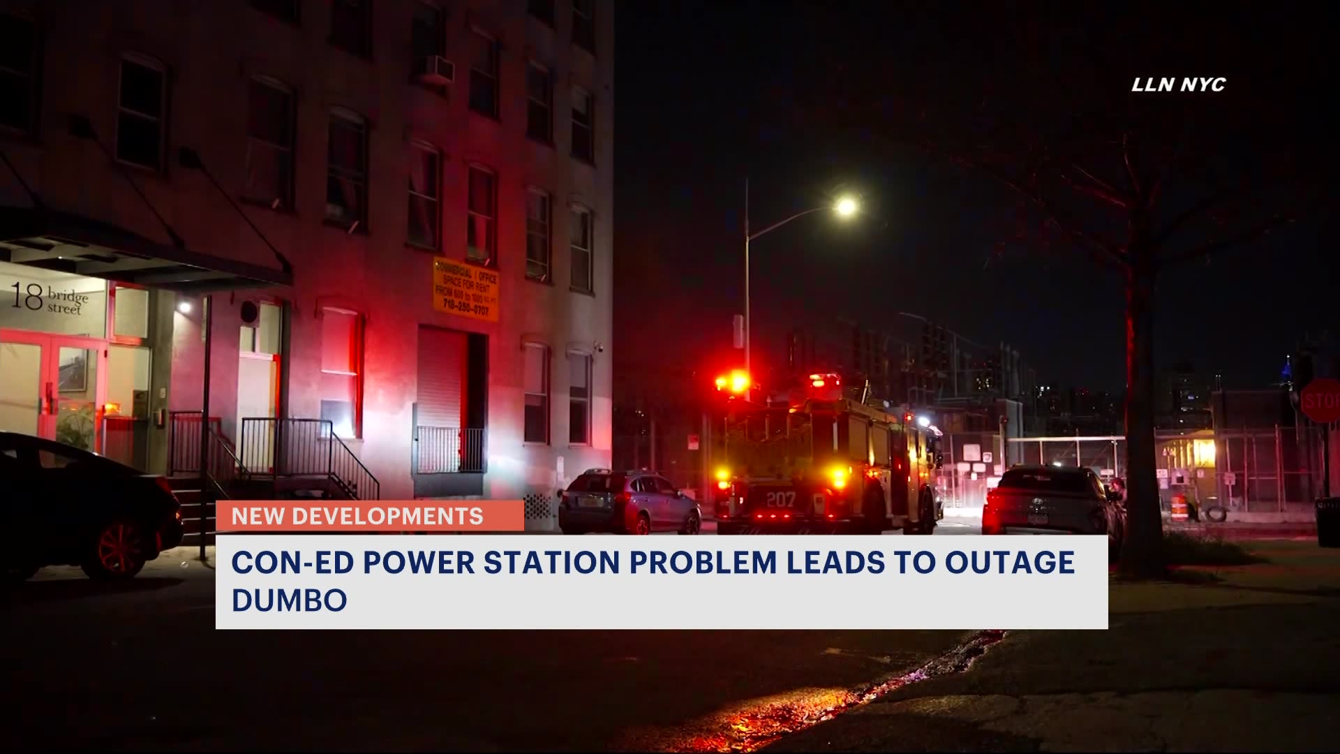 Con Edison power station problem leads to overnight outage in Dumbo