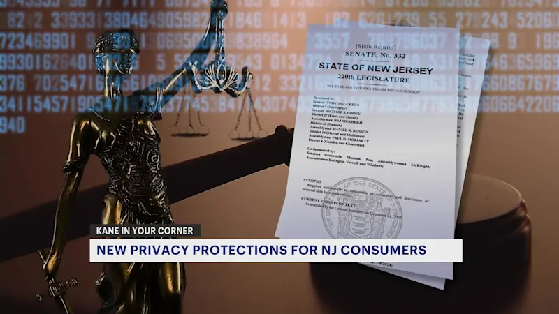 Story image: Kane In Your Corner: New Jersey's new data protection law takes effect