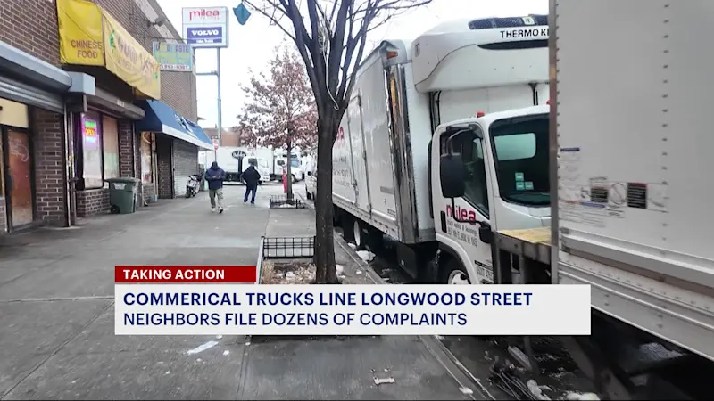 Story image: Longwood neighbors file multiple complaints over commercial truck parking