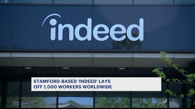 Story image: Indeed announces layoffs of 8% of its employees