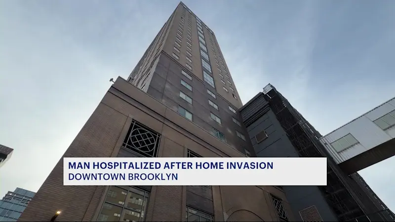 Story image: Man beaten during home invasion robbery in Downtown Brooklyn