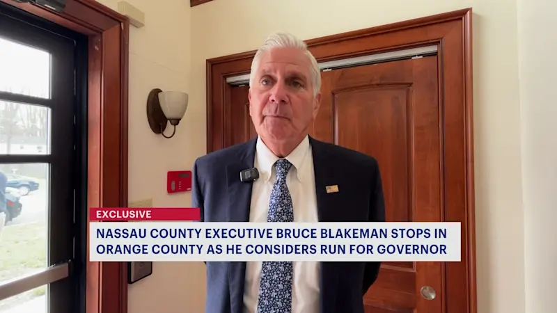 Story image: ‘Testing the waters.’ Nassau County executive visits Orange County as he considers run for governor