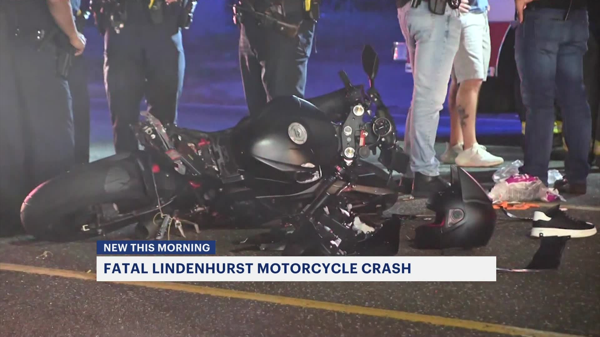 Police Motorcyclist killed in Lindenhurst crash