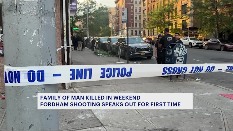 Story image: Niece recalls good nature of 57-year-old uncle fatally shot in Fordham